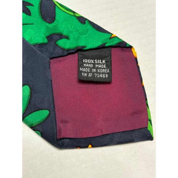 Looney Tunes Addiction 100% Silk Tie Sylvester Tweety Jungle Design Handmade - Picture 6 of 7